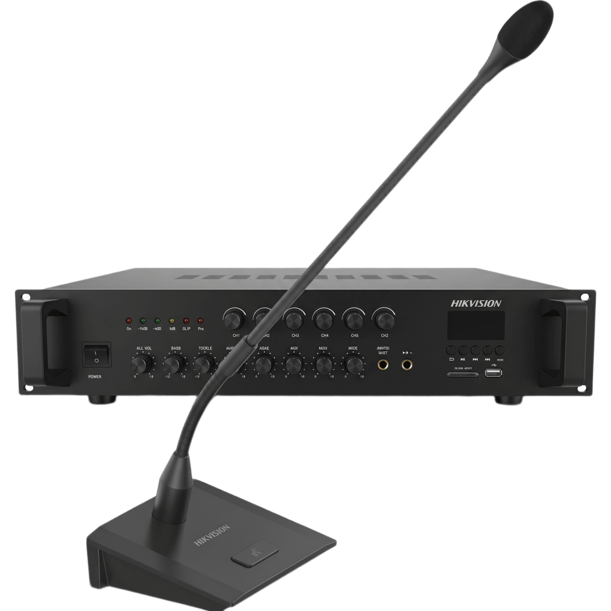Kit de amplificador de Audio + Micrófono | Voceo | Música ambiental | 120 watts