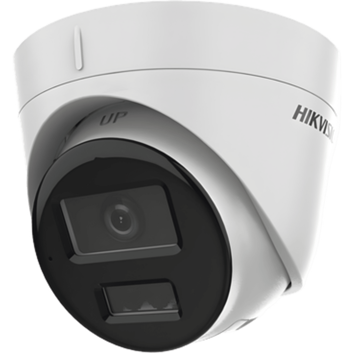 [Dual Light] Turret IP 4 Megapixel / Lente 2.8 mm / 30 mts IR + 30 mts Luz Blanca / Micrófono Integrado / ACUSENSE Lite / Exterior IP67 / H.265 / PoE