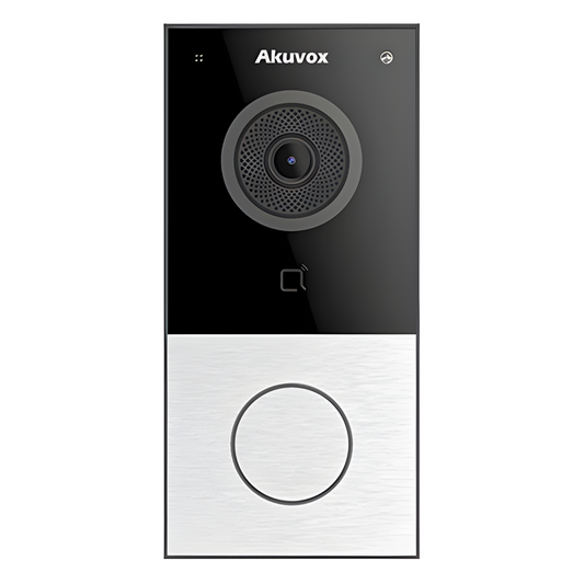 DOORBELL / WIFI / 100% en la Nube / POE / Bluetooth / NFC / Lector de Tarjetas MIFARE / Notificación en APP / Llamada Telefónica / SIP / ONVIF / IP65