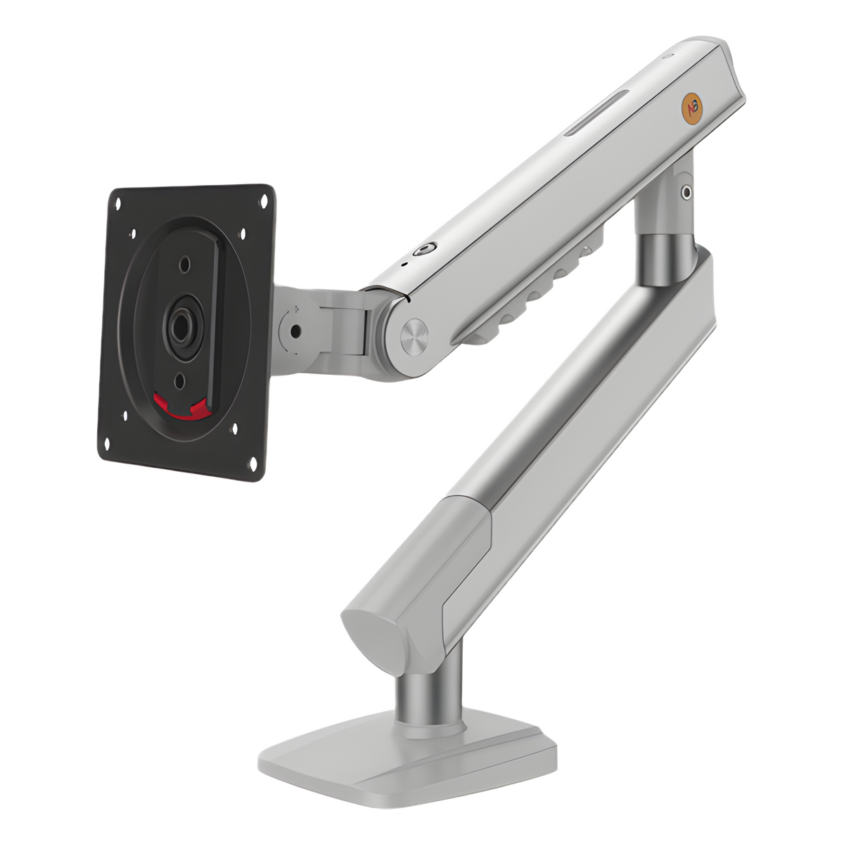 Brazo Ergonómico para Monitor A5-XS / Soporte 17\" a 32\" / VESA 75x75 y 100x100 mm / Carga 2-7 kg (4.4-15.4 lbs) / Ajuste de Tensión / Rotación ±90°