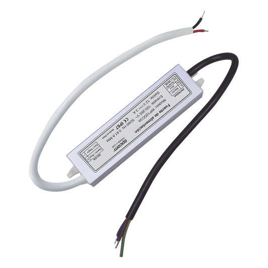 Fuente 12 V | 3 Amperes | Waterproof | Intemperie grado IP67
