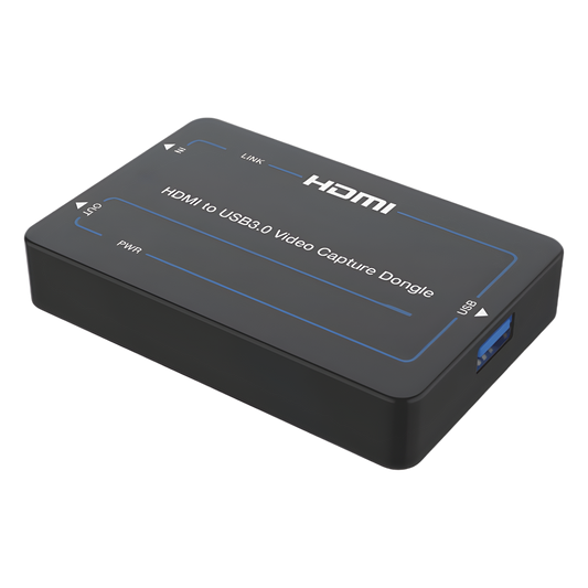 Adaptador de Captura de Video HDMI a USB 3.0 | 4K60 HDMI Entrada | 1080p60 USB Salida | HDCP 2.2 | 18 Gbps Ancho de Banda | Plug and Play |