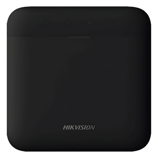 (AX PRO) Panel de Alarma Inalámbrico de Hikvision / Color Negro / Soporta 48 Zonas / GSM 3G/4G, Wi-Fi y Ethernet / Incluye Batería de respaldo