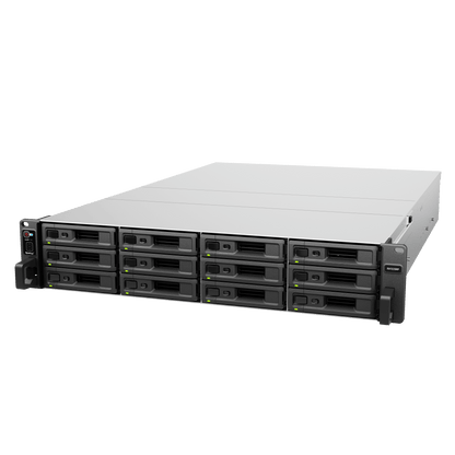 Unidad de Expansión Synology RX1225RP | 12 Bahías para Unidades 3.5" y 2.5" SATA HDD/SSD | Intercambio en Caliente | Fuente de Alimentación