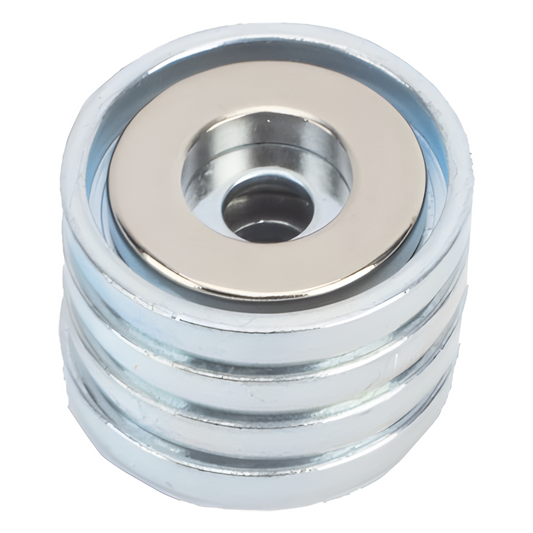 Accesorio, Kit de Montaje Magnético, Fuerza Máxima 26 lb, Diámetro Copa 23.8 mm, Incluye Hardware, Sin Necesidad de Taladrar, Compatible con