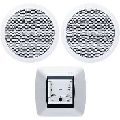 Kit de Audio Residencial | Mando Bluetooth EGI 121010H + Par de Bocinas de Techo BOSE FS2CW | 2+2W RMS | 16&Omega;