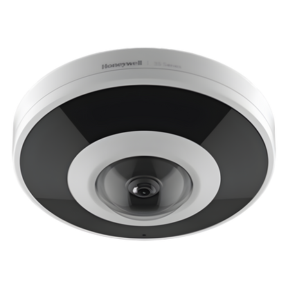 Cámara IP / Fisheye 6 MP / Visión de 180° / Múltiples Vistas Dewarping / WDR 120 dB / IR 20 m / IP67 IK10 / PoE / NDAA