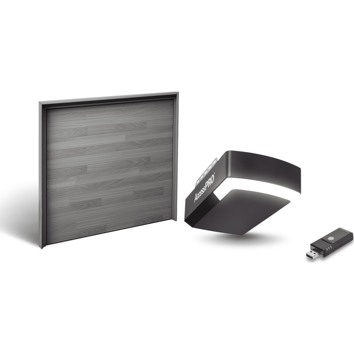 Kit Puerta de Garage 20x7 Pies / Insulada 43 mm / Motor FS1000M 1/2 HP / Interfaz WiFi ACCESSWIFI / Incluye 3 Controles
