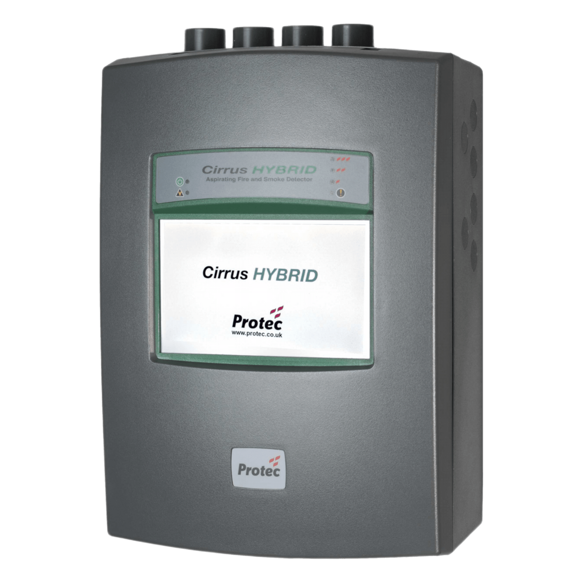 Detector de Humo por Aspiración / Cirrus Hybrid 1 Zona / Híbrido CCD + EWSD / Pantalla LCD Táctil 7 pulgadas / IP30 / Cobertura 2500 m²