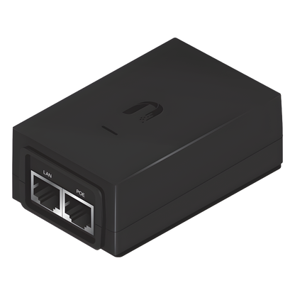 Adaptador PoE Ubiquiti de 24 VDC, 1.25 A con puerto Gigabit
