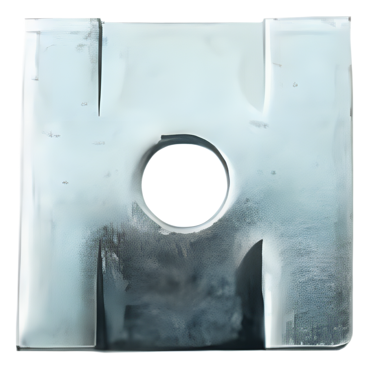 Tope Unicanal Plano para Tornillo de 1/2" (13 mm).