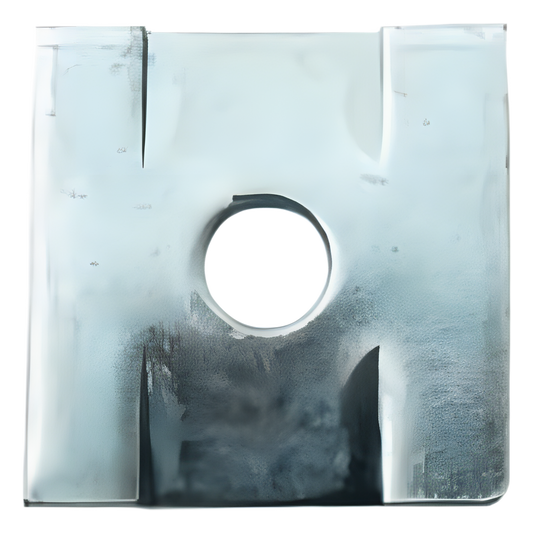 Tope Unicanal Plano para Tornillo de 1/2" (13 mm).