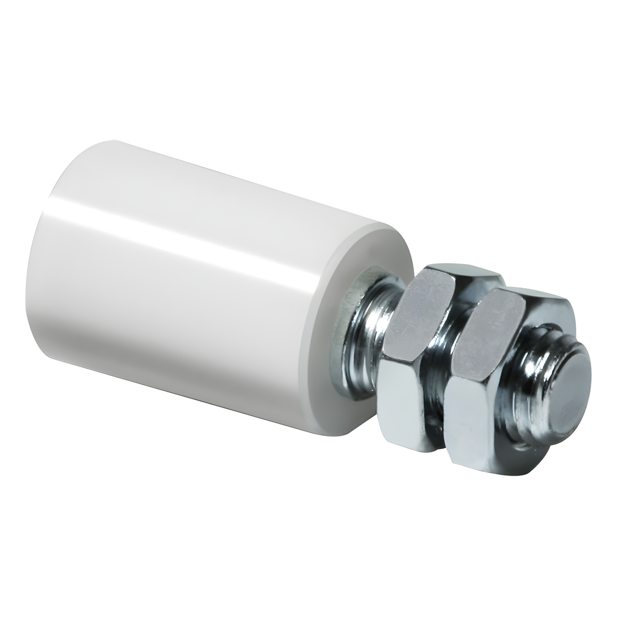 230 -Rodillo de Nylon 42mm / Con Cuerpo de Acero Galvanizado Resistente a la Corrosión