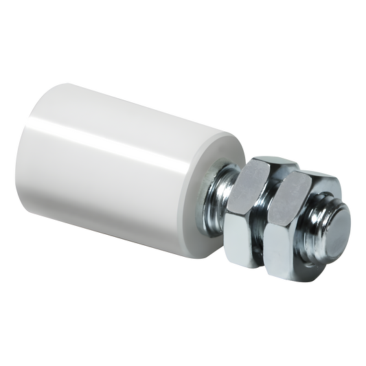 230 -Rodillo de Nylon 42mm / Con Cuerpo de Acero Galvanizado Resistente a la Corrosión