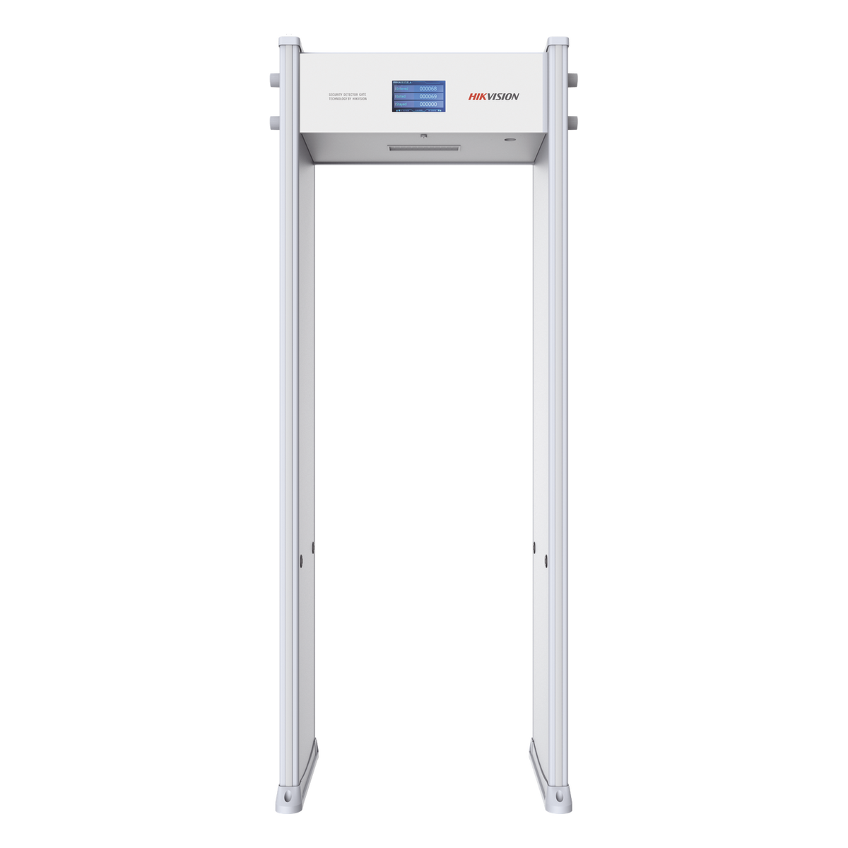 Arco Detector de Metales de 18 Zonas con Pantalla LCD de 7" / Conteo de personas y Alarmas / Ajuste de Sensibilidad e Interferencias / Mejora