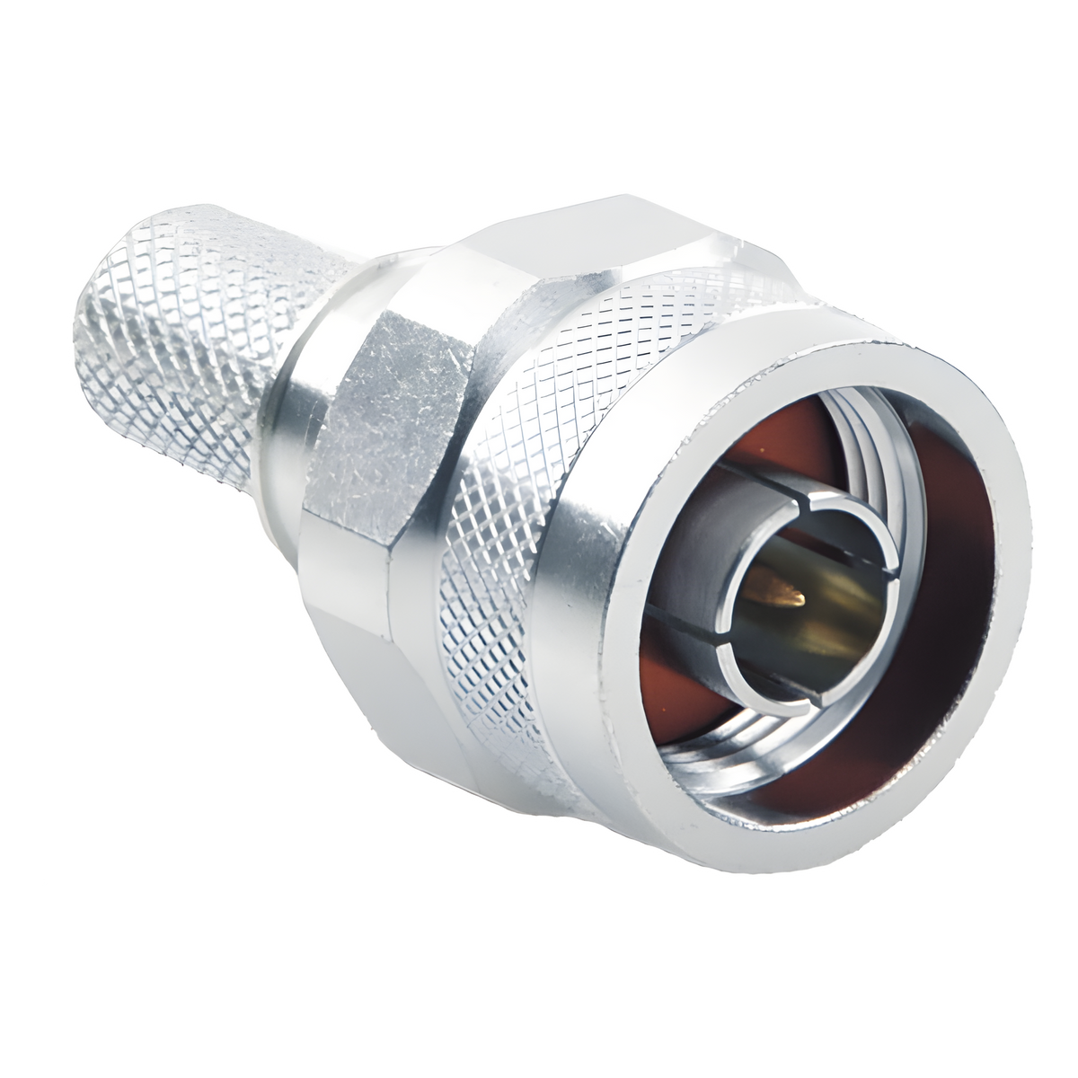 Conector N Macho de PIN Cautivo, Anillo plegable, para cables 9913, LMR-400, LP400, CNT-400, RG8/U-SYS, RFLASH-1113, 8214, 7810A