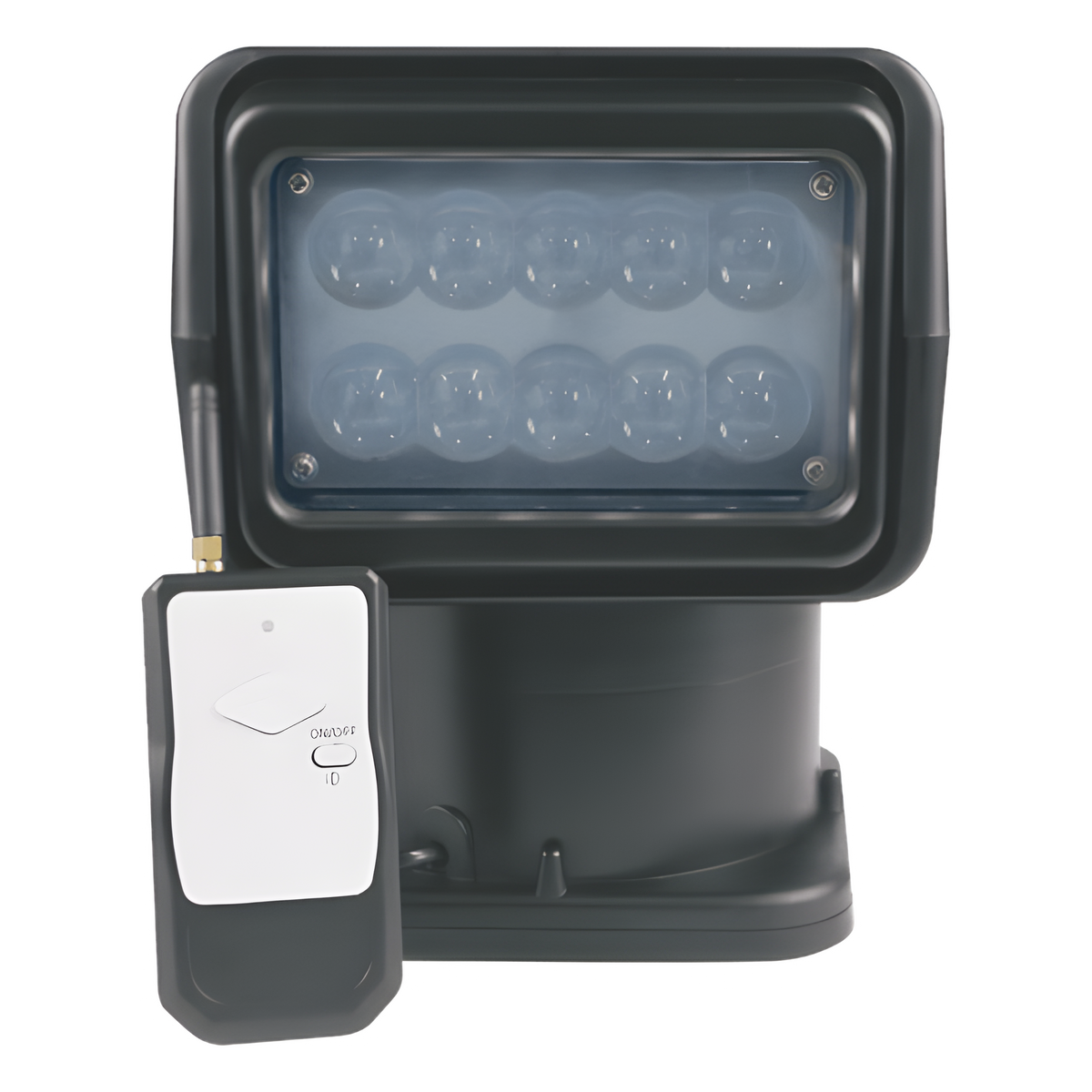 Faro de búsqueda 30W, IP65, 8000 Lux a 5m con Control Remoto
