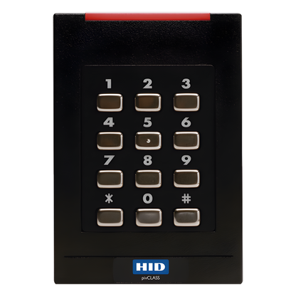 Lector con Teclado 921 PROX HID, EM /iClass SEOS (no clonable) /iClass SE/ iClass SR/ iClass /Mifare Classic, DesFire, Bluetooth/ Garantía de por Vida