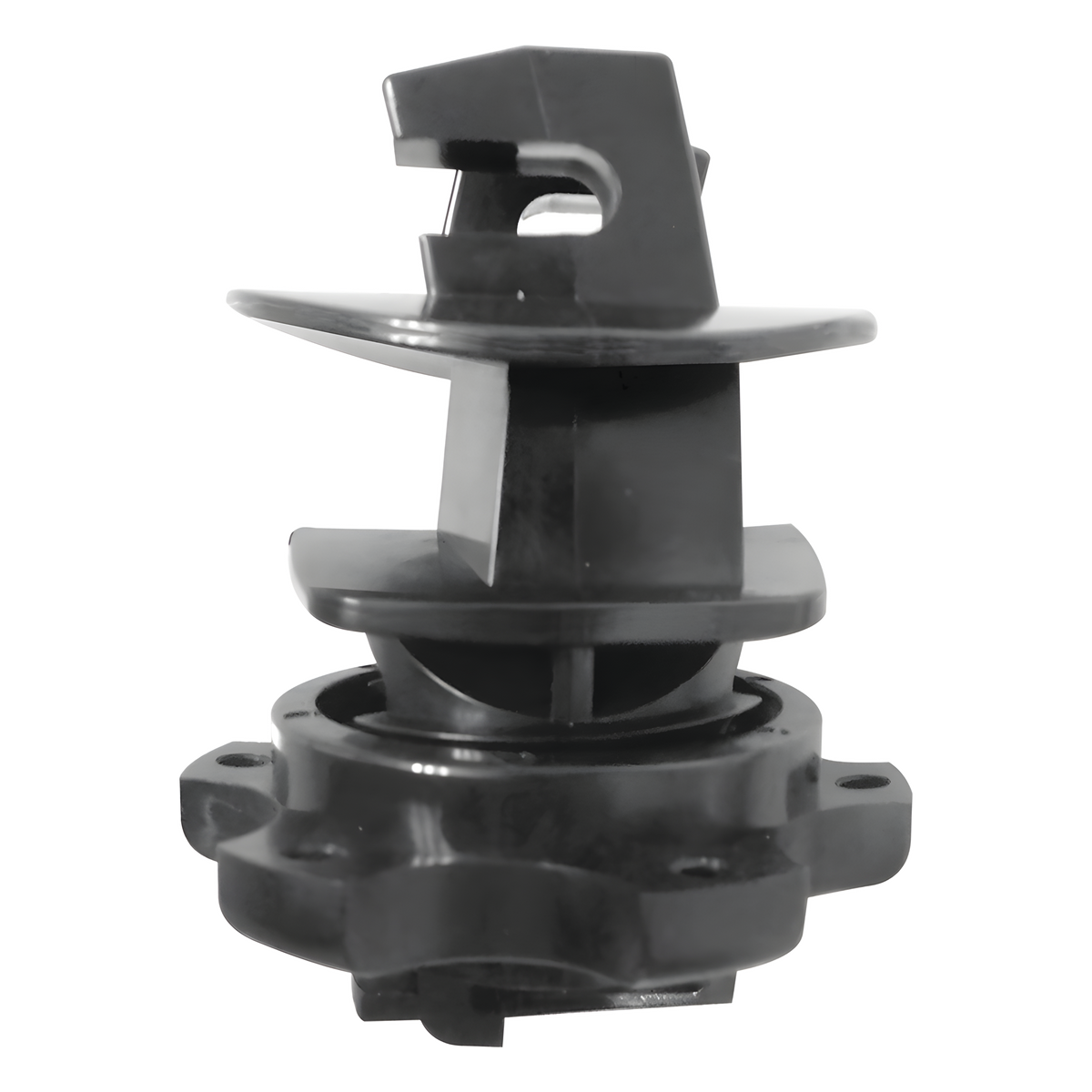 Aislador de Paso para Varilla 6-14 mm / Rosca Uso Rudo / Resina Virgen / Proteccion UV / Cercas Electrificadas