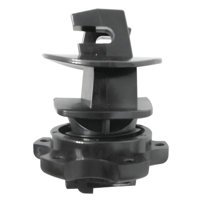 Aislador de Paso para Varilla 6-14 mm / Rosca Uso Rudo / Resina Virgen / Proteccion UV / Cercas Electrificadas