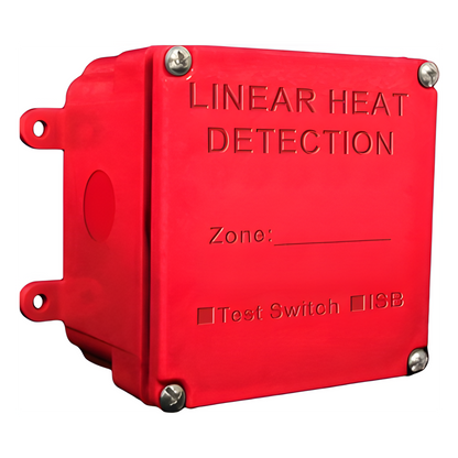 Caja de Empalme para Cable Detector de Calor / SafeCable LHD / Polímeros Térmicos Avanzados / Conductores Tri-Metálicos / -20°C a 60°C / Clase 1