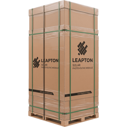 Pallet con 34 piezas de Módulo Solar LP210*210M66NB730W, 730 W BIFACIAL, 49.4 Vcc, Monocristalino TOPCon