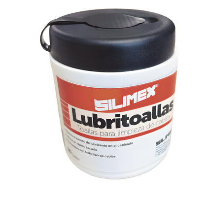 Lubritoallas para Cables / Elimina el Exceso de Lubricante en Jalado por Tuberías / Toallitas Húmedas con Doble Textura / Limpieza Rápida y Segura