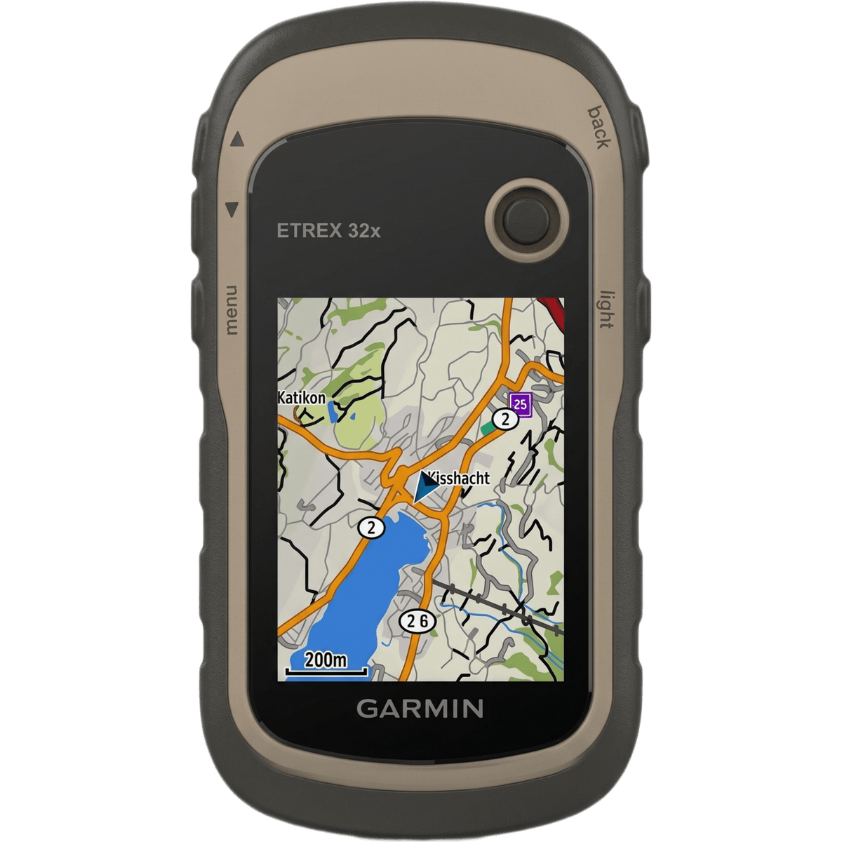GPS Portátil eTrex 32x Outdoor / Pantalla TFT Transflectiva 2.2 Pulgadas / Resolución 240x320 Pixeles / Brújula 3 Ejes / Altímetro Barométrico / GPS