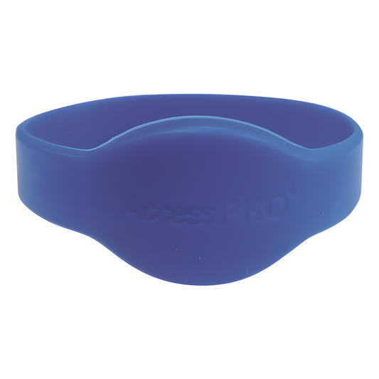 Brazalete de PROXIMIDAD 125 Khz (TIPO EM), 65 mm de Diametro, color azul