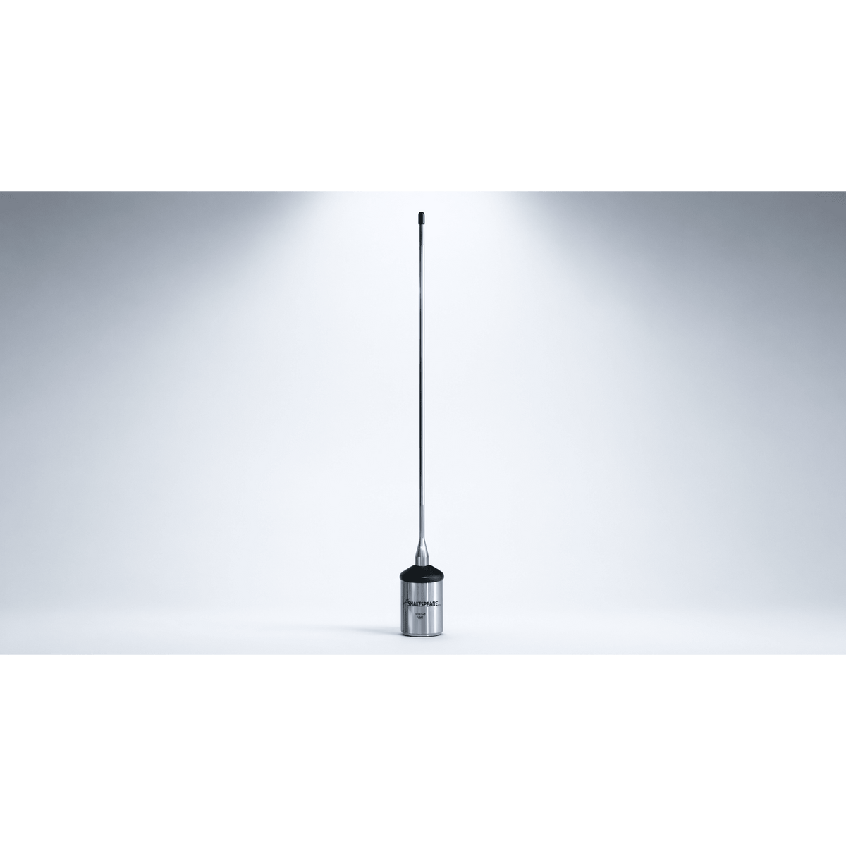 Antena Marina VHF SHAKESPEARE 5241-R / Látigo Acero Inoxidable / 3 dB / 50 W / Bobina Sellada / Cable RG-58 4.5 m (15 ft) / 1.02 m (3.3 ft) / Banda