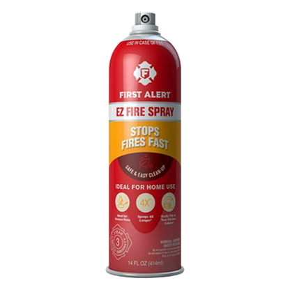 KIT Protección Contra Incendios / Extintor en Aerosol AF400 + Detector de Humo Fotoeléctrico / Seguridad Residencial y Comercial