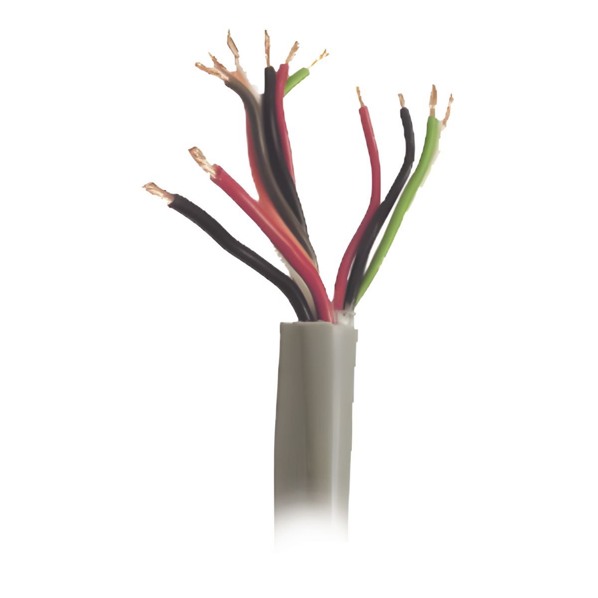Bobina de 152 m (500 ft) / Cable Compuesto para Control de Acceso 5 pares 22 AWG + 1 par 18 AWG / Intemperie / Gris