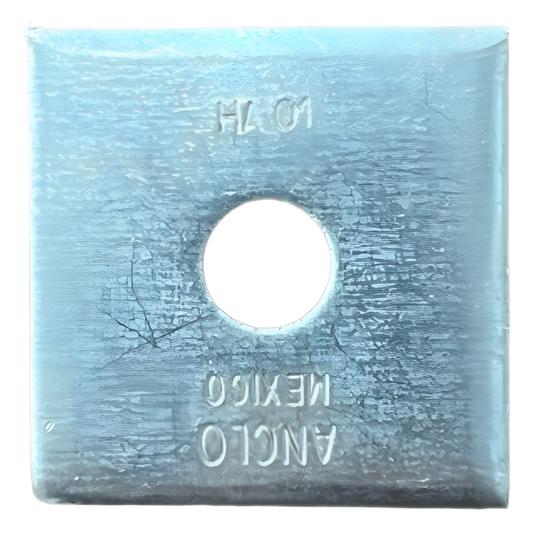 Tope Unicanal Plano para Tornillo de 3/8" ( 9.5 mm ).