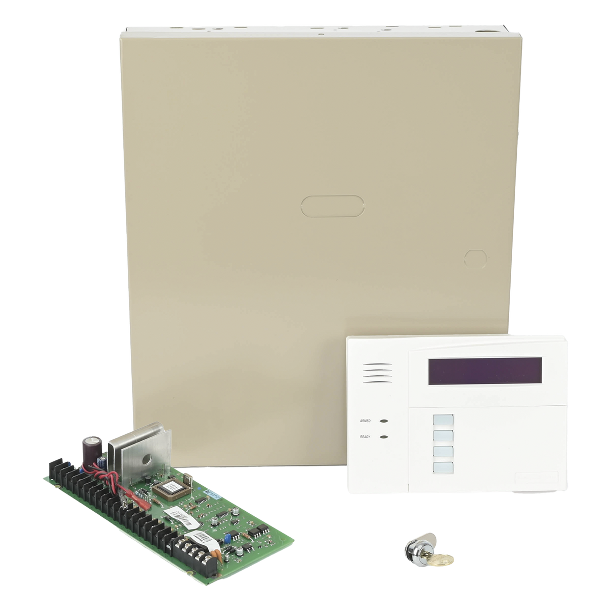 Kit de panel de control antirrobo VISTA-48LA con teclado-receptor inalámbrico 6160RF, comunicador WiFi DX FULL WIFI, batería y transformador