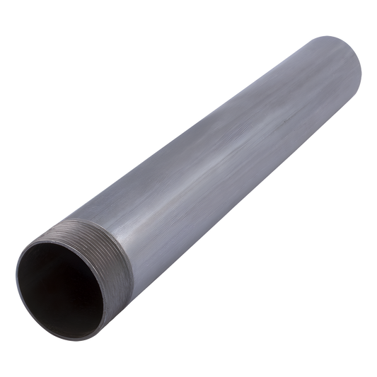 Tubo conduit 1/2" Pared Gruesa (13mm) x 3 metros , galvanizado, etiqueta amarilla, calibre 16 (Incluye 1 cople).