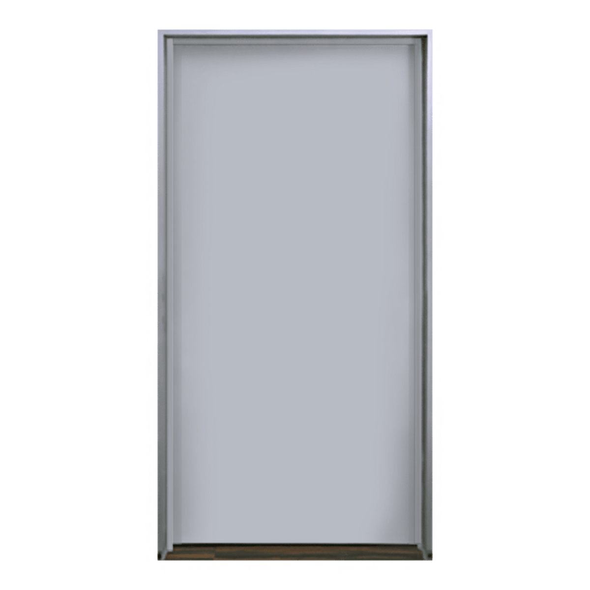 Puerta metálica de emergencia 3x7 pies / Resistente a fuego por 180 min. / Preparación para cerradura cilíndrica y refuerzo para cierra puerta