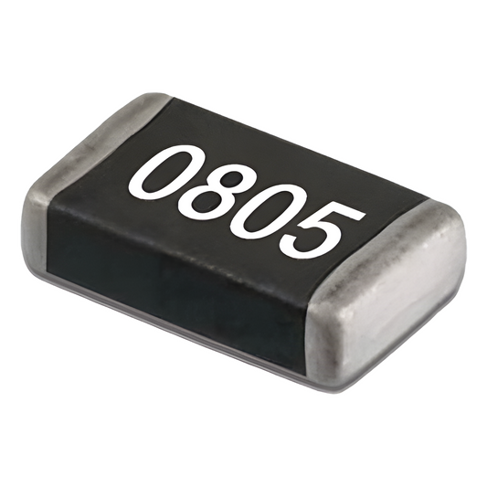 Resistencia SMD de 4.7 Ohm, 1/8 Watt, Montaje 805, Tolerancia 1 %