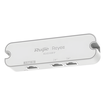 Switch No Administrable PoE-In 3 Puertos / 2 Puertos PoE+ 10/100BASE-T / 1 Puerto PoE-In 10/100BASE-T / Presupuesto PoE 30 W / Switching 0.6 Gbps