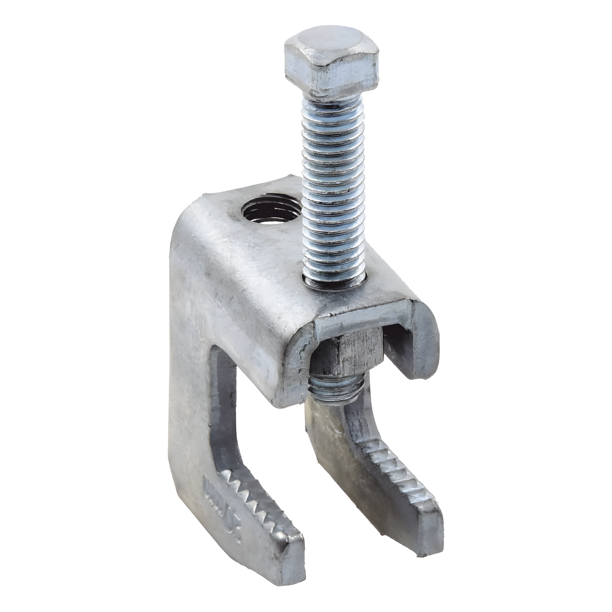 Mordaza Acero Fija barras de 3/4", para varilla roscada de 3/8".