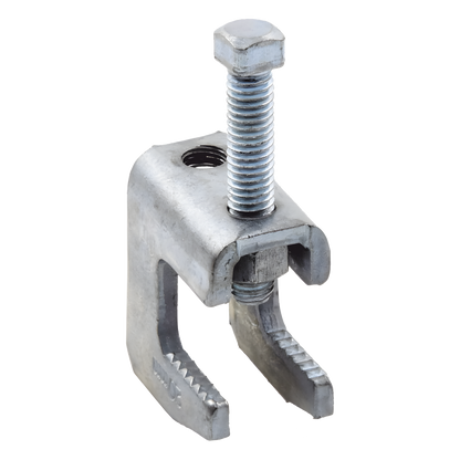 Mordaza Acero Fija barras de 3/4", para varilla roscada de 3/8".