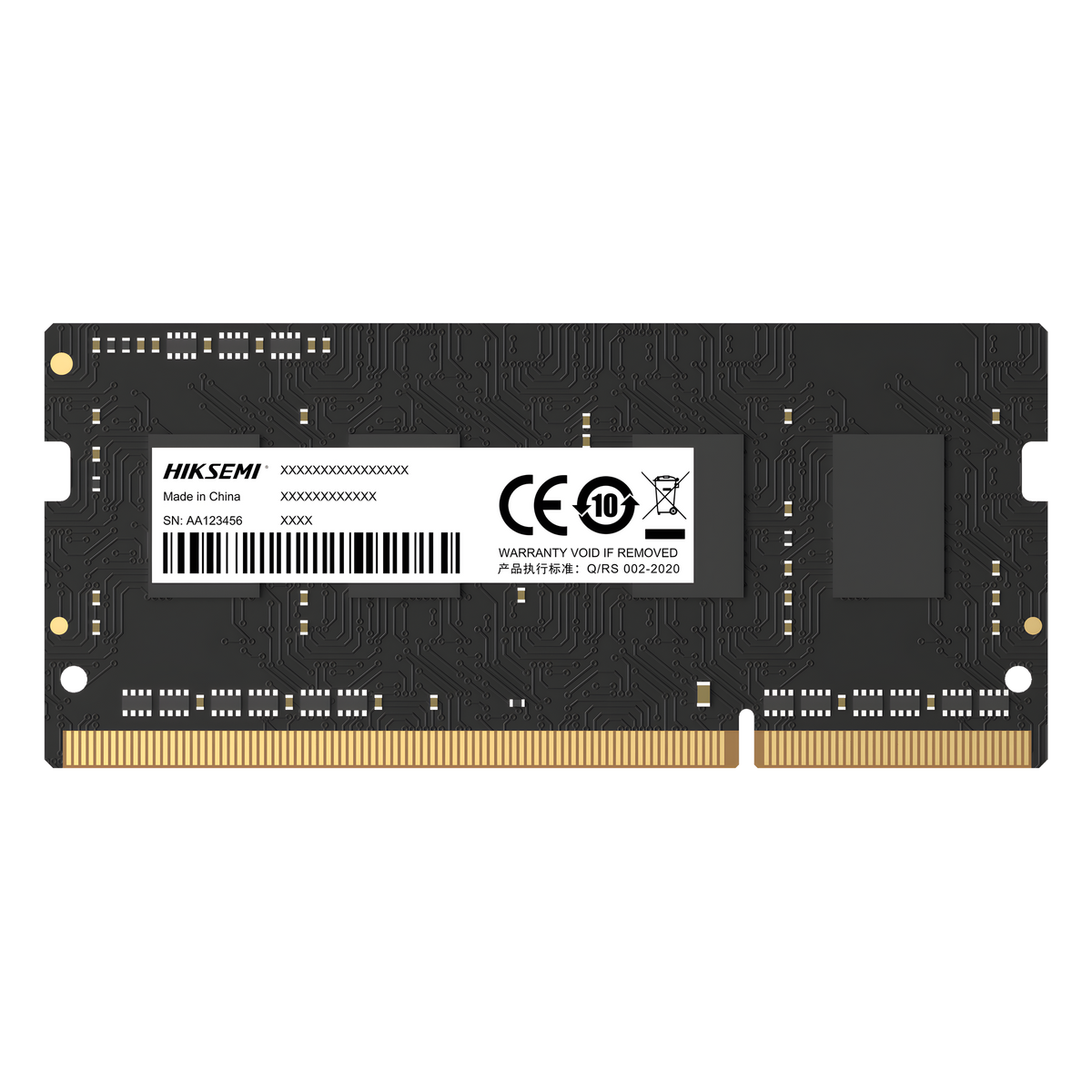 Memoria RAM DDR4 SODIMM 16 GB / 3200 MHz / CL19 / Para Laptop o NAS / HIKSEMI by HIKVISION
