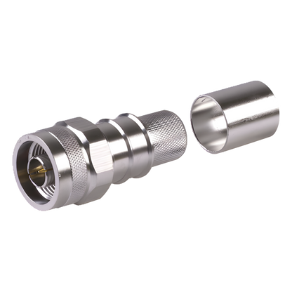 Conector N Macho Plegable con Pin Cautivo para cable LMR600, LP600