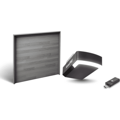 Kit Puerta de Garage 8x7 Pies / Insulada 43 mm / Motor FS1000M 1/2 HP / Interfaz WiFi ACCESSWIFI / Incluye 3 Controles