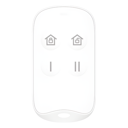 (AX HOME) Control Remoto Inalámbrico / Botones Programables / Batería CR2032 2 Años / Radiofrecuencia 433 MHz / Compatible Panel DS-PA201P-16WB
