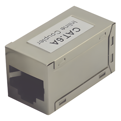 Acoplador STP Cat6A Hembra RJ45 a RJ45 Hembra