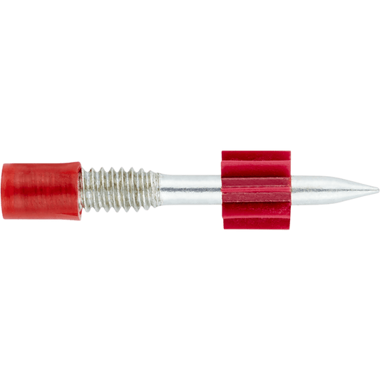 Perno Roscado para Concreto de 3.6 mm / Longitud 1-1/4" / Acero Zincado / Para Herramienta de Cañón 8 mm / Carga Tracción 3.7 kN