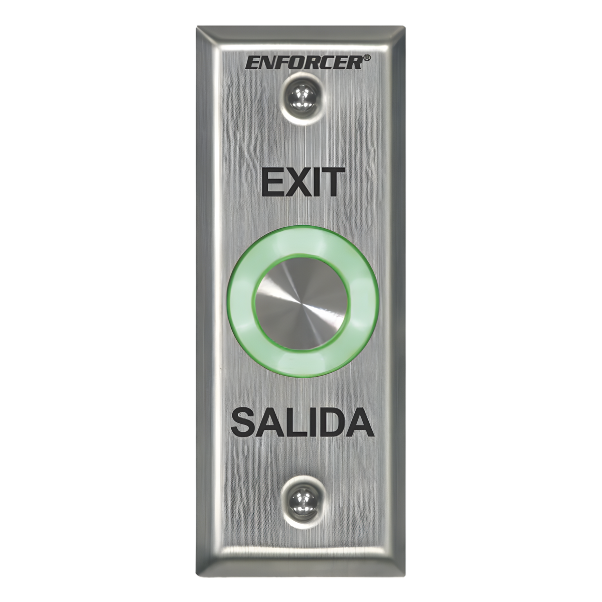 Botón de Salida con Aro Iluminado Color Verde y Rojo / IP65 / Buzzer / Función Toggle (Enclavado) / Temporizador / Relevador NC/NO/ Uso Exterior e