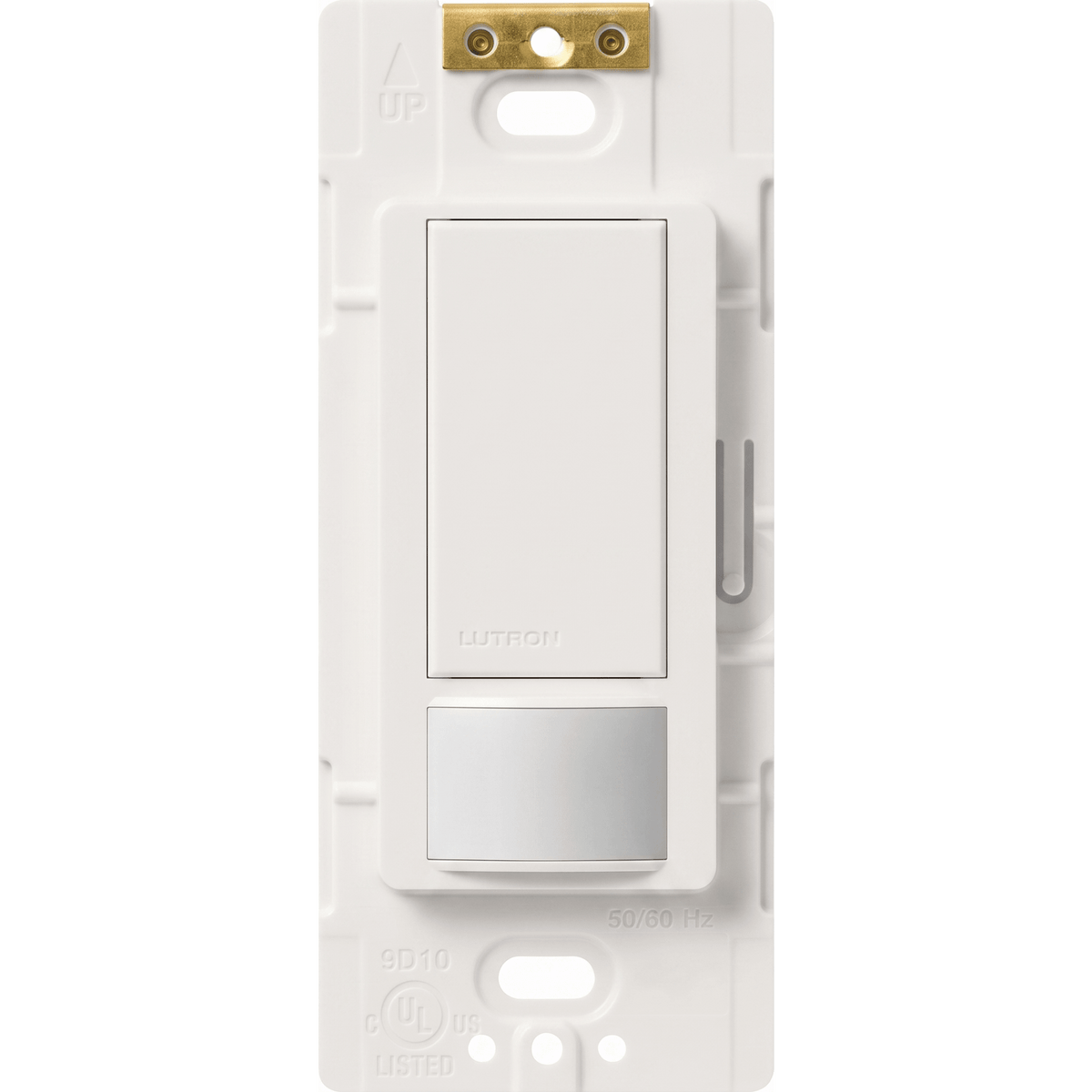 Apagador de pared con sensor de ocupación y vacancia Maestro, 2 A a 120 V, unipolar, para espacios pequeños como clósets, alacenas y cuartos de