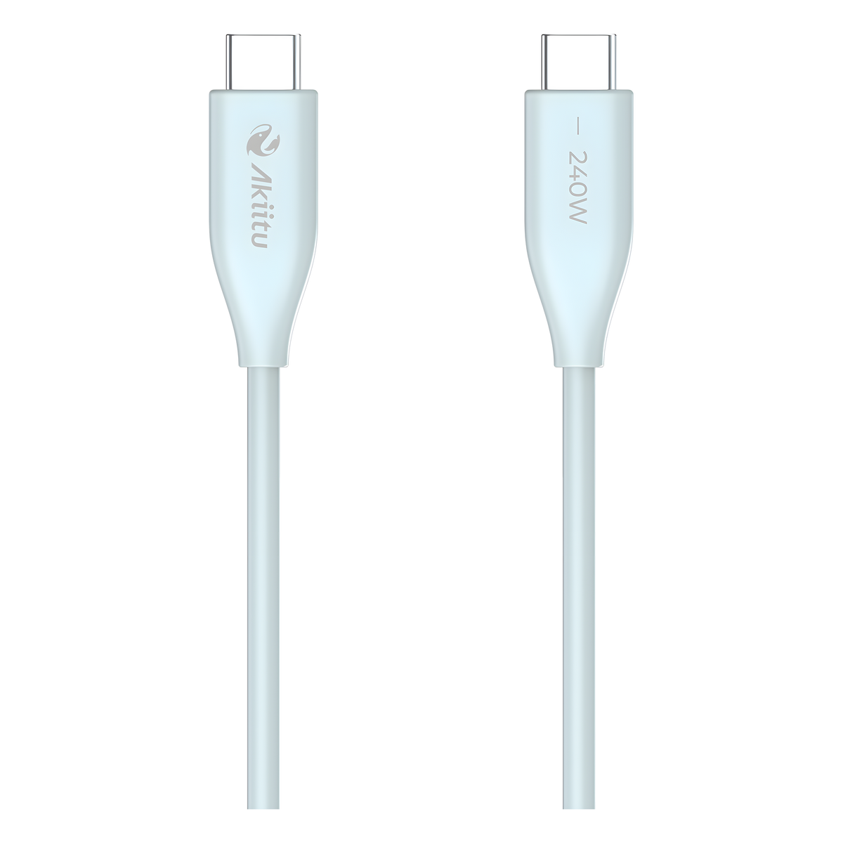 Cable de Carga USB-C a C 1.5 Metros / Potencia 240W / Velocidad Transferencia 480 Mbps / Tecnología GaN (Nitruro de Galio) / Fast-Charging / Material
