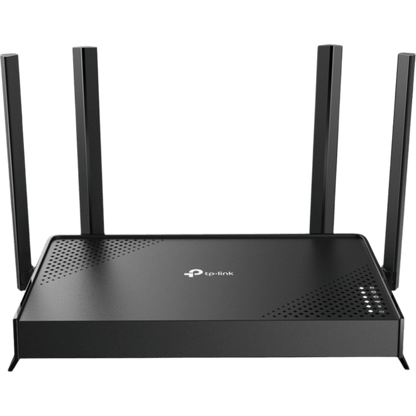 Router Wi-Fi 7 / BE3600 3.6 Gbps / Doble Banda 2.4 GHz y 5 GHz / MLO + 4K-QAM / 1× WAN + 4× LAN Gigabit / 4 Antenas Externas con Beamforming